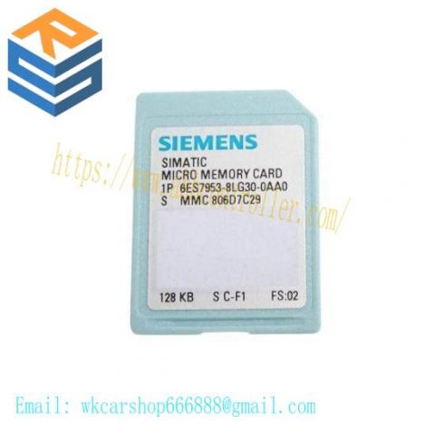 Siemens 6ES7 953-8LG30 Micro Memory Card for Industrial Control Systems